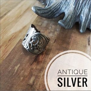 Antique Vintage Silver Ring